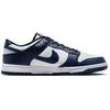 Image de Nike Dunk Low Sneakers Heren   White Midnight Navy   Wit Blauw   Maat 42.5