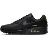 Image de Nike Air Max 90 - Sneakers - Maat 40.5 - Black Buff Gold (Black/Buff Gold/Anthracite) / Zwart Goud - Air Max - Lifestyle - Heren Sneakers