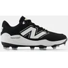 Image de New Balance - MLB - Honkbalschoenen - 3000v7 - Met Kunststof Spikes - Volwassenen - Zwart/Wit - US 10/EU 44