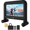 Image de VEVOR Opblaasbaar Filmscherm Projectiescherm 354x130x290cm Home Theater