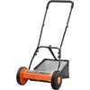 Image de VEVOR Cilindermaaier Grasmaaier Handmaaier 350mm Snijbreedte 5 Messen 15-45mm