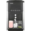 Image de VEVOR Waterdispenser met Ijsmaker (16 Kg/Dag), 3-In-1 Tafelmodel Waterdispenser, 12 Ijsblokjes/7 Min. Snelle Productie met Opvangbak, Bolvormig/Gemalen Ijs & Koud Water, voor Feestjes in de Keuken