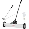 Image de VEVOR Magneetveger Telescopische Magneetbezem Tapijtveger Oprolbaar 61cm