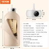 Image de VEVOR Draagbare Wasdroger, Drogtas, PTC-verwarming en LED-display, 600 W