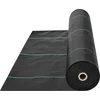 Image de VEVOR 108g/m² Onkruidvlies Tuinvlies Tegen Onkruid 2x100,6m Onkruidfolie van PP Waterdoorlatend Scheurvast Corrosiebestendig Onkruidvlies 620/750N Treksterkte Onkruidwerend Vloerdoek