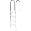 Image de VEVOR Zwembadladder 4-Traps Zwembadinstap 2 Leuningen 120kg voor 137cm Zwembad Met Terras