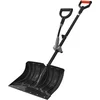 Image de VEVOR Sneeuwschuiver, 45,5x32cm Sneeuwruimer met D-vormige Handgrepen en Extra Handgreep, Sneeuwschuiver, Sneeuwschep, Lichtgewicht Sneeuwruimgereedschap voor Tuin, Auto, Kamperen in de Buitenlucht