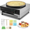 Image de VEVOR Elektrische Crêpes Maker Commerciële Crêpemachine 3000W Enkele Kop 40cm