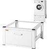 Image de VEVOR Droogrek 28" x 25" x 14" Wasmachine Droger Stand Platform Universele Pasvorm 500lb Capaciteit Heavy Duty Wasmachinebasis