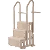 Image de VEVOR 3-Traps Zwembadladder Veiligheidsladder 181 Kg voor Zwembaden Van 91,4-121,9 Cm