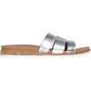 Image de Skechers DESERT KISS LOW - PEAK LOOK Dames Slippers - Zillver