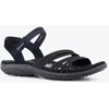 Image de Skechers Reggae Slim Coffee dames sandalen zwart - Maat 38 - Extra comfort - Memory Foam