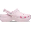 Image de Crocs - Classic Platform Pearl Clogs Pink Milk - Maat 42-43