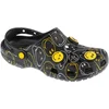 Image de Crocs Classic Smiley Clog, Mannen, Zwart, Slippers, maat: 38/39