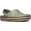 Image de Crocs Crocband Gum Clog Unisex Clogs - groen