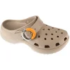 Image de Crocs Classic Platform Dipped Buckle Clog, Vrouwen, Beige, Slippers, maat: 36/37