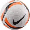 Image de Nike voetbal Academy Team maat 4 wit oranje zwart rubber.