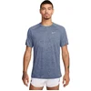 Image de Nike Stride Dri-fit Heren Training T-shirt Hv5203-499 - Kleur Blauw - Maat XL