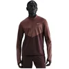Image de Nike pacer therma-fit winterized ziptop in de kleur rood.