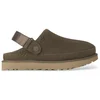 Image de UGG Goldenstar leren klompen kaki