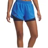 Image de Under Armour Damen Sportshorts Fly By 2-In-1 Shorts 1382440 Blue 402-XS