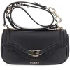 Image de GUESS schoudertas Dea Crossbody Flap Bag Black zwart