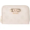 Image de Guess Anise SLG Medium Zip Around Dames Portemonnee - Stone Logo - PU - One Size