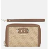 Image de Guess Lindsey portemonnee latte logo