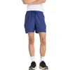 Image de New Balance Se 5 ´´ Korte Broek Blauw XL Man