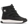 Image de Sorel WHITNEY  III MID WP Dames Snowboots - Black, Sea Salt