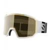 Image de Salomon S/View 3 Skibril Wit Goud S2 - Breed Zicht