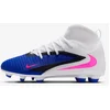 Image de NIKE - jr phantom 6 high club fg/mg - Voetbal schoen firm ground jongens - Blauw