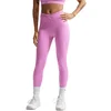 Image de Nike one dri-fit hr 7 8 tight in de kleur roze.