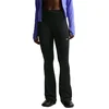 Image de Nike One High-waist Flared Dames Fitness Broek Ib9135-010 - Kleur Zwart-wit - Maat XL