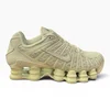 Image de Nike Shox TL (GS) - Spruce Aura/Light Silver/ Metallic Silver - Maat 36.5