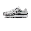 Image de Nike P-6000 Wmns "Off White Dark Smoke Grey" - Sneakers - Unisex - Maat 41 - Wit/Grijs/Zilver