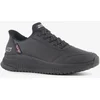 Image de Skechers Slip-ins: BOBS Squad 4 dames sneakers zwart - Maat 38 - Extra comfort - Memory Foam