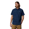 Image de Columbia Silver Ridge  Utility Ii T-shirt Met Korte Mouwen Blauw L Man