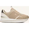 Image de Michael Kors Raina Trainer Sneakers - Dames - Beige - Maat 36