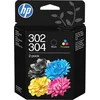 Image de HP Inktcartridge 302/304 Combo Pack Origineel 2-pack Cyaan, Geel, Magenta, Zwart B82L1AE