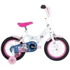 Image de Disney Minnie Mouse Kinderfiets - Meisjes - 14 inch - Wit Roze - Twee handremmen