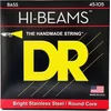 Image de DR 4er bas 45-105 Hi-Beam Stainless Steel MR-45 - Snarenset voor 4-string basgitaar