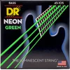 Image de DR Strings NGB-45 Neon Green Bassnaren Coated (45-105) Medium