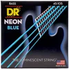 Image de DR Strings NBB-45 Neon Blue Bassnaren Coated (45-105) Medium