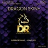 Image de DR Strings DAP-11 Dragon Skin+ Akoestische Snaren (11-50) Phosphor Bronze, Coated