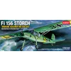 Image de Academy Modelbouwpakket Vliegtuigen - 12459 Fieseler Fi 156 Storch Morane-Saulnier MS 500/502 WWII - Duits Propellervliegtuig Plastic - 1:72 - Modelbouw