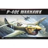 Image de Academy Modelbouwpakket Vliegtuigen - 12468 Curtiss P-40E Warhawk WWII - Amerikaans Propellervliegtuig Plastic - 1:72 - Modelbouw