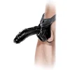 Image de Pipedream FF Extreme voorbinddildo Hollow Strap On zwart - 9,5 inch