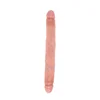 Image de Pipedream King Cock dubbele dildo Slim Doublekin beige - 12,36 inch