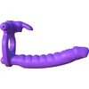 Image de Fantasy C Ringz Double Penetrator Rabbit Cockring Met Dildo